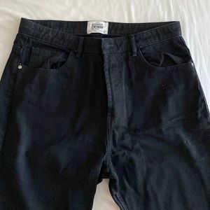 Zara black mom jeans